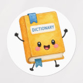 Back to School Stickers – Cute School Supplies & ラベル (デザイン1)