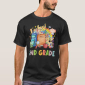 Back To School Students Teacher Hey 2nd Second Gra Tシャツ (正面)