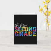 Back To School Students Teacher Oh Hey 2nd First G カード (黄色い花)