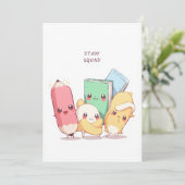 Back to School Study Squad サンキューカード (スタンド正面)