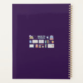 Back to School Supplies / Regreso Útiles Escolares プランナー手帳 (裏面)