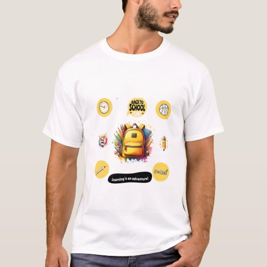 Back to school tシャツ (正面)