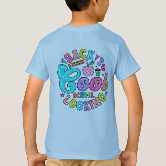 Back to School Tシャツ (裏面)