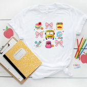 Back to school t-shirt coquette tシャツ