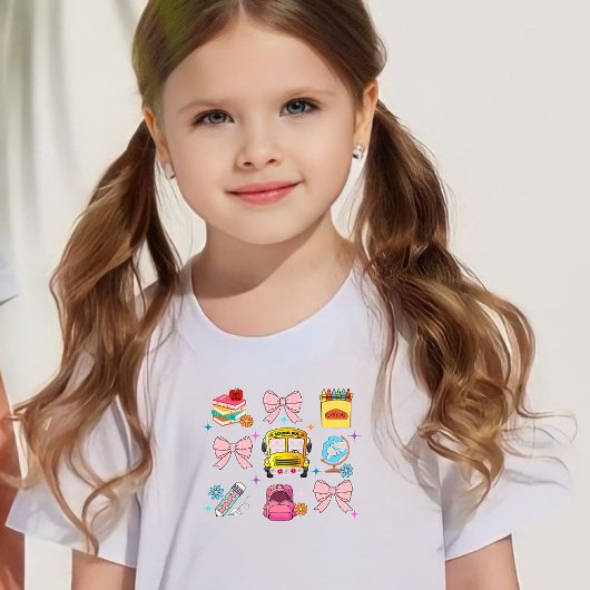 Back to school t-shirt coquette tシャツ