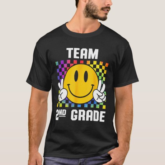 Back To School Team 2nd Garde Smile Back To School Tシャツ (正面)