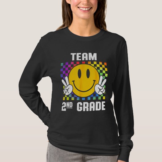 Back To School Team 2nd Garde Smile Back To School Tシャツ (正面)