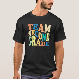 Back To School Team Second Grade 2nd Grade Teacher Tシャツ