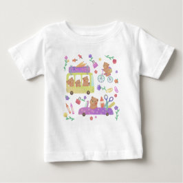 Back to School: Teddy's Ready for School ベビーTシャツ