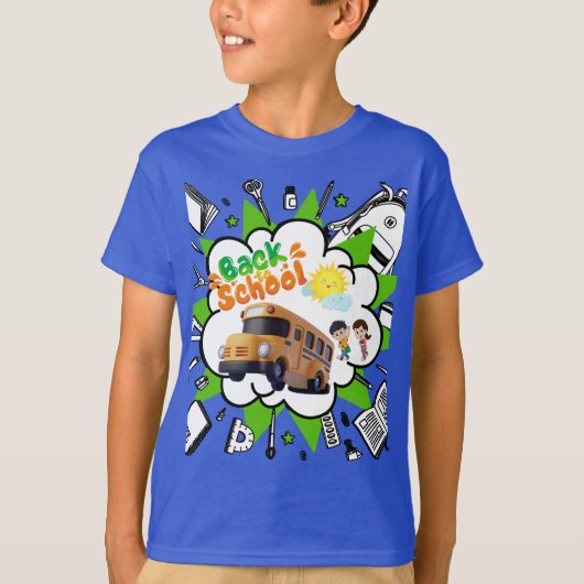 Back to school Tsirth Tシャツ (正面)