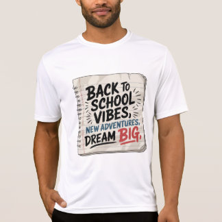 Back to School Vibes – Motivational Men's Tee Tシャツ