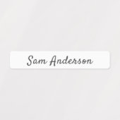 Back to School Waterproof Sticker Name Labels ラベル (デザイン2)