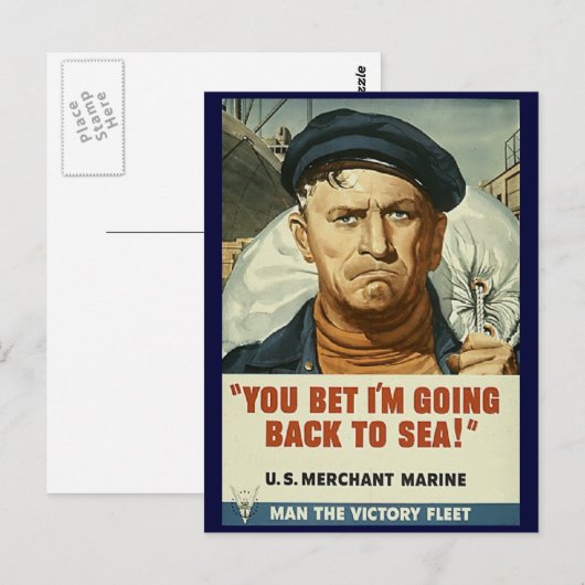 Back To Seaはがき ポストカード (正面/裏面)