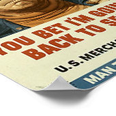 Back To Seaポスター ポスター (角)