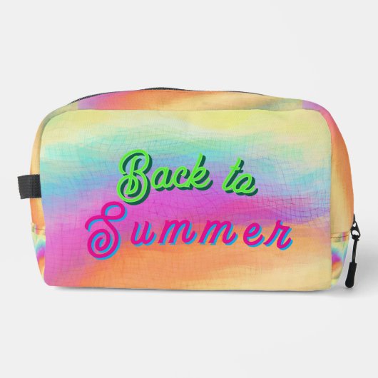 Back to Summer Toiletry Bag ドップキット (正面)
