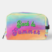 Back to Summer Toiletry Bag ドップキット (裏面)