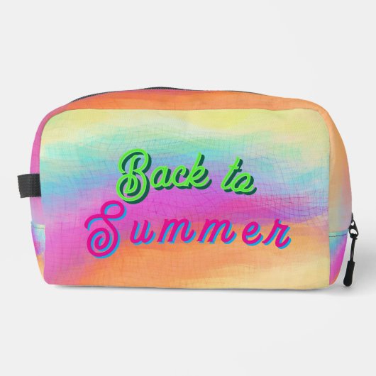Back to Summer Toiletry Bag ドップキット (正面)