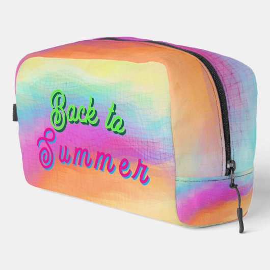 Back to Summer Toiletry Bag ドップキット (右コーナー)