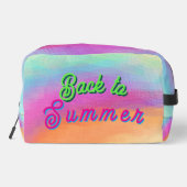 Back to Summer Toiletry Bag ドップキット (裏面)
