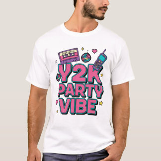 Back to The 2000s Retro Design Vintage Theme Party Tシャツ