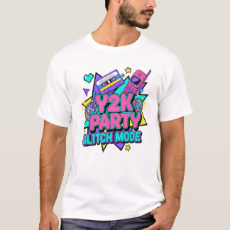 Back to The 2000s Retro Design Vintage Theme Party Tシャツ