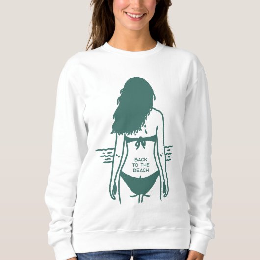 Back to the Beach スウェットシャツ (正面)