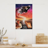 Back to the Future French Movie Poster Print 1 ポスター (キッチン)