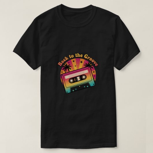 Back to the groove tシャツ (デザイン正面)