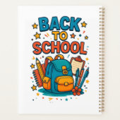 BACK TO YOUR SCHOOL プランナー手帳 (裏面)