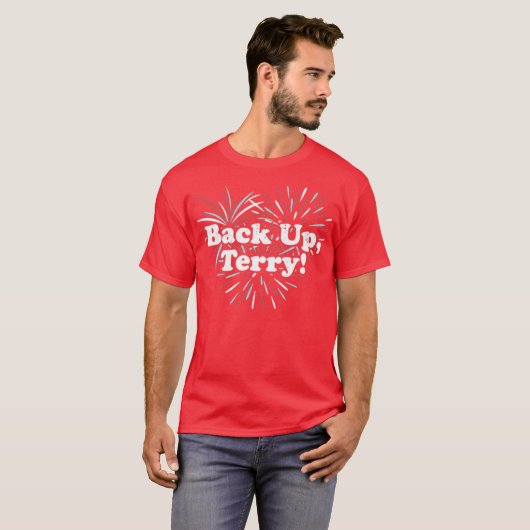 Back Up, Terry Tシャツ (正面フル)
