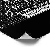 (back) When It Comes To My Child I Will Smile In M ポスター (角)