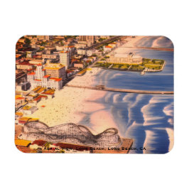 Back When Long Beach, CA Was Golden マグネット