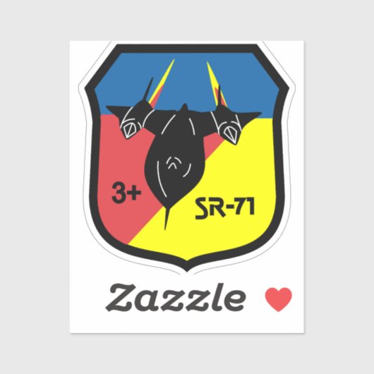 Backbird +3パッチスクエアステッカー シール (シート)