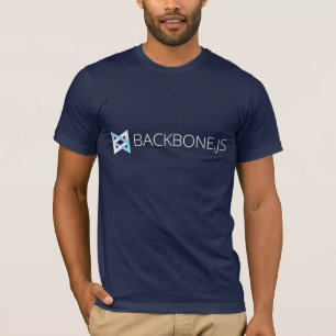 Backbone.jsのTシャツ(海軍) Tシャツ