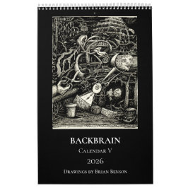 Backbrain カレンダー V 2026年版 シングルページ