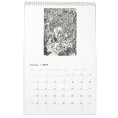 Backbrain Calendar 2026 カレンダー (1月 2027)