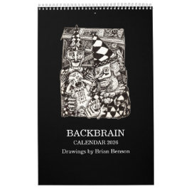Backbrain Calendar 2026 カレンダー