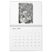 Backbrain Calendar 2026 (Double-Page) カレンダー (1月 2027)