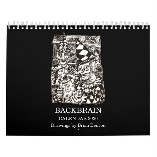 Backbrain Calendar 2026 (Double-Page) カレンダー (カバー)