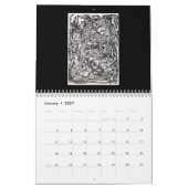 Backbrain Calendar II 2026 カレンダー (1月 2027)