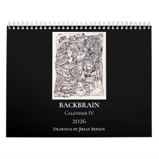 Backbrain Calendar IV 2026 Double-page カレンダー