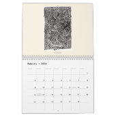 Backbrain Calendar IV 2026 Double-page カレンダー (2月 2026)