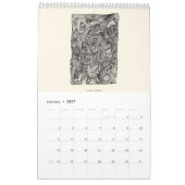 Backbrain Calendar IV 2026, Single-Page カレンダー (1月 2027)