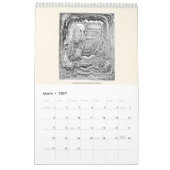 Backbrain Calendar IV 2026, Single-Page カレンダー (3月 2027)