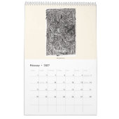 Backbrain Calendar IV 2026, Single-Page カレンダー (2月 2027)