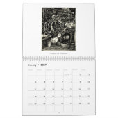 Backbrain Calendar V, 2026, Double Page, Medium カレンダー (1月 2027)
