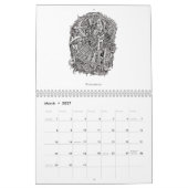 Backbrain Calendar V, 2026, Double Page, Medium カレンダー (3月 2027)