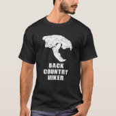 Backcountry Hiker Glacier National Park Wolverine  Tシャツ (正面)