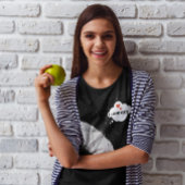 Backdrop Stars Radiotelescope Phrase I LOVE宇宙 Tシャツ