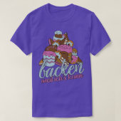 Backen weil ich's kann gift idea for baking fans tシャツ (デザイン正面)